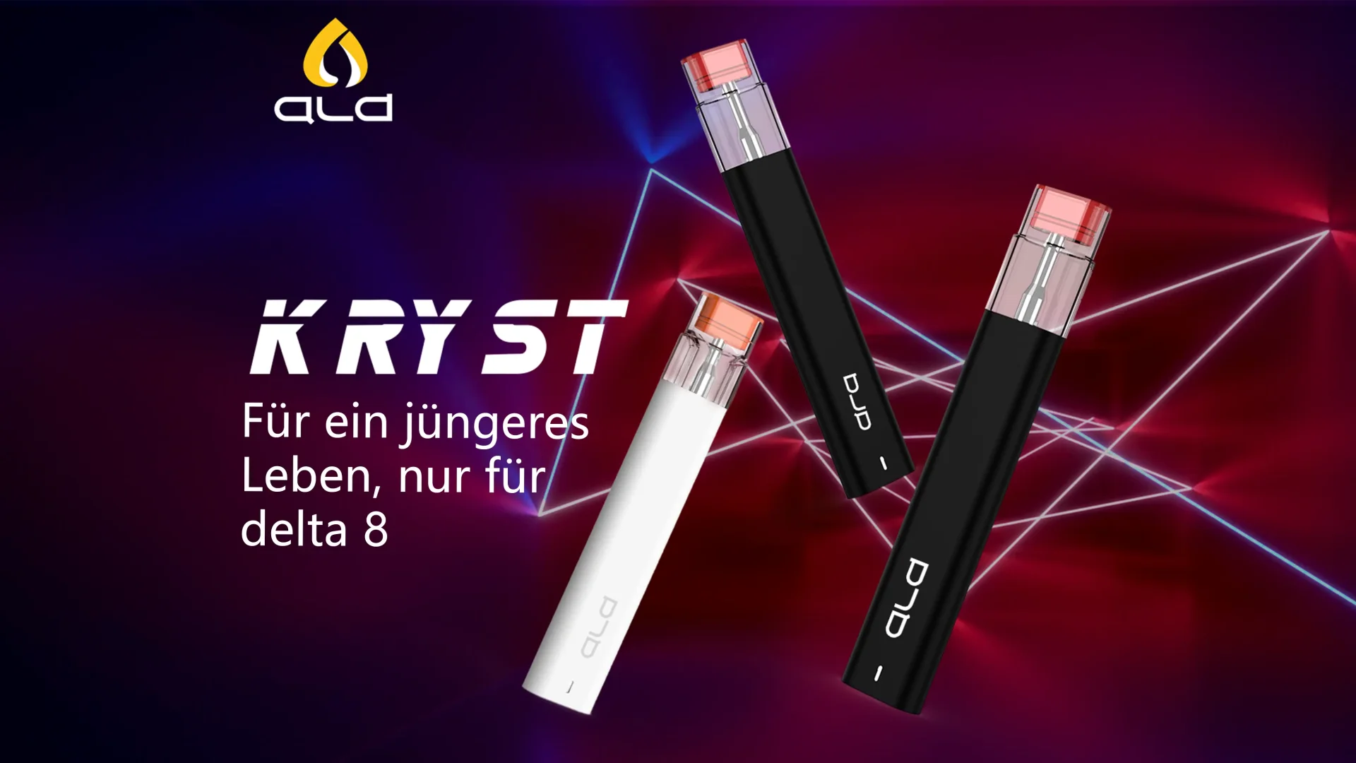 KRYST Delta 8 Thc Vape E-Zigarette, cbd vape einweg