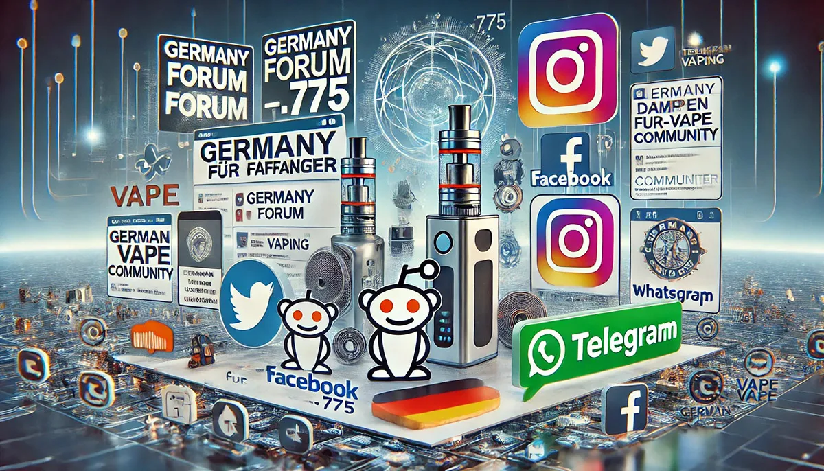 Popular Vape Forums in Germany.webp